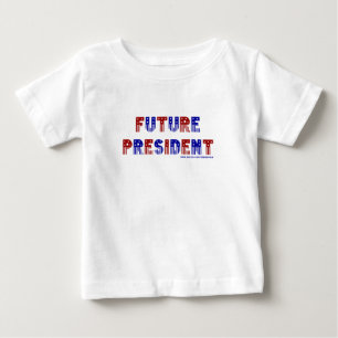 未来の大統領 ベビーTシャツ