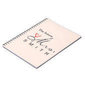 未来の夫人-あなた専有物をカスタマイズ! ノートブック (左側)