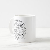 未来の夫… コーヒーマグカップ (正面左)