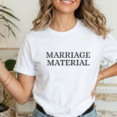 未来の奥さん ふたりの未来は婚姻届に記される Tシャツ