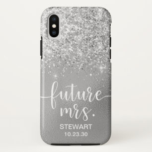未来の奥様 シルバーグリッターケース Case-Mate iPhoneケース iPhone XSケース