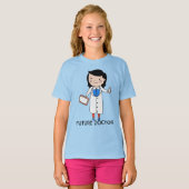 未来の女医さんだもん Tシャツ (正面フル)