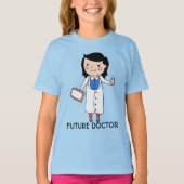 未来の女医さんだもん Tシャツ (正面)