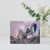 未来の女性 ポストカード (スタンド正面)