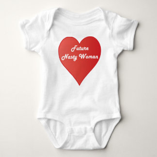 未来の女扱いにく性 ベビーボディスーツ