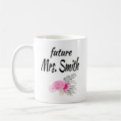 未来の妻のマグのカスタマイズ可能なコーヒー・マグ コーヒーマグカップ (左)