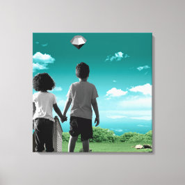 未来の子どもたち キャンバスプリント