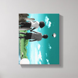 未来の子ども キャンバスプリント