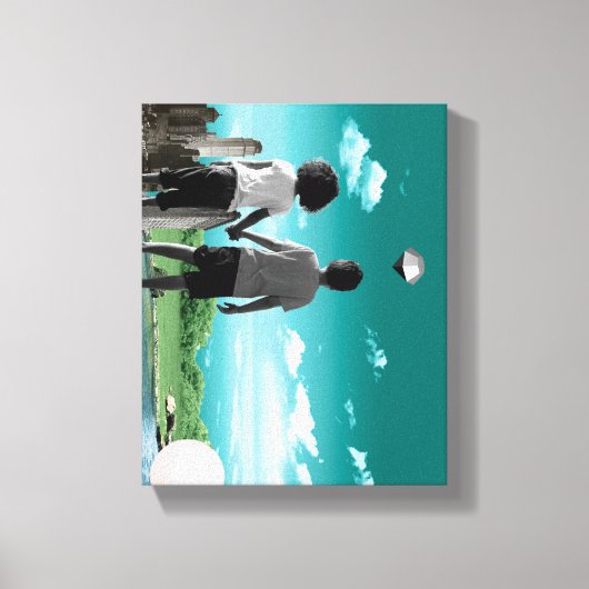 未来の子ども キャンバスプリント (正面)