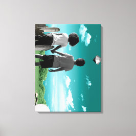 未来の子ども キャンバスプリント