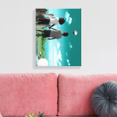 未来の子ども キャンバスプリント (インサイチュ (リビング))