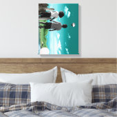 未来の子ども キャンバスプリント (インサイチュ (寝室))