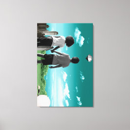 未来の子ども キャンバスプリント