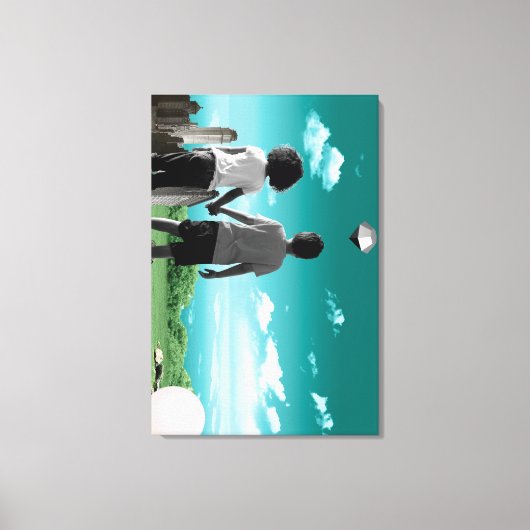 未来の子ども キャンバスプリント (正面)