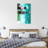 未来の子ども キャンバスプリント (インサイチュ (寝室))