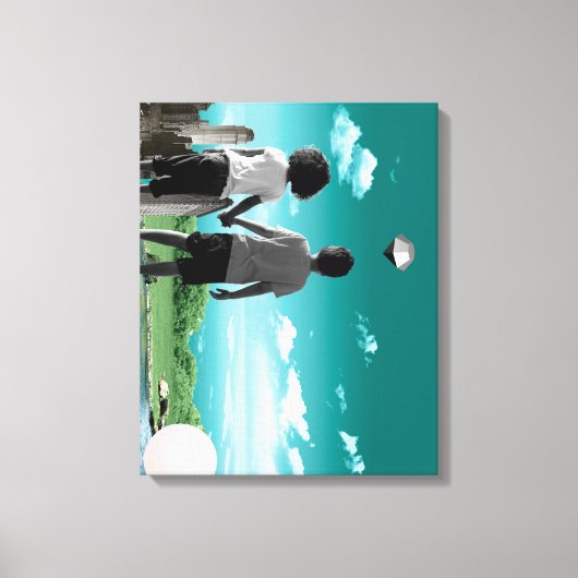 未来の子ども キャンバスプリント (正面)