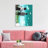 未来の子ども キャンバスプリント (インサイチュ (リビング))