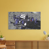 未来の宇宙探査任務10 キャンバスプリント (インサイチュ (リビング))