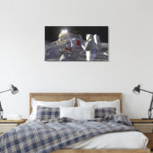 未来の宇宙探査任務11 キャンバスプリント (インサイチュ (寝室))