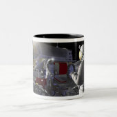 未来の宇宙探査任務11 ツートーンマグカップ (中央)