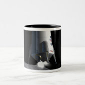 未来の宇宙探査任務12 ツートーンマグカップ (中央)