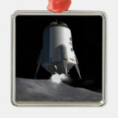 未来の宇宙探査任務12 メタルオーナメント (正面)