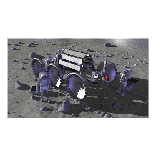 未来の宇宙探査任務13 フォトプリント            (正面)