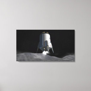未来の宇宙探検の代表団2 キャンバスプリント