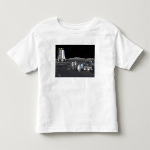 未来の宇宙探検の代表団3 トドラーTシャツ