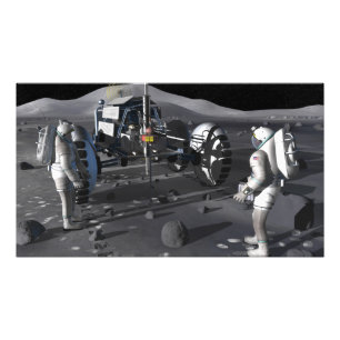 未来の宇宙探検の代表団4 フォトプリント