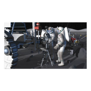 未来の宇宙探検の代表団8 フォトプリント