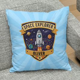 未来の宇宙探検家 クッション