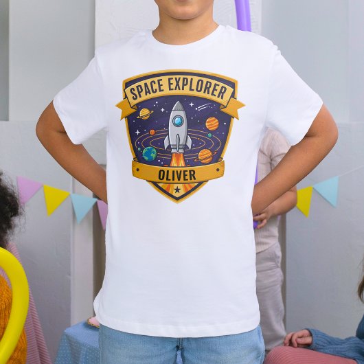 未来の宇宙探検家 Tシャツ