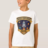 未来の宇宙探検家 Tシャツ (正面)