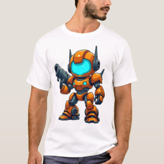 未来の宇宙飛行士が異星の銀河を探検 Tシャツ