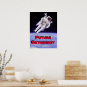 未来の宇宙飛行士ポスター ポスター (キッチン)