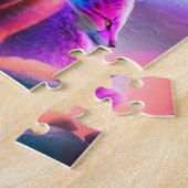 未来の宇宙飛行士宇宙猫 ジグソーパズル (側面)