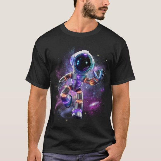 未来の宇宙飛行士宇宙 Tシャツ (正面)
