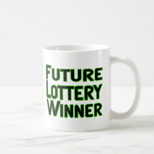 未来の宝くじ当選者 コーヒーマグカップ