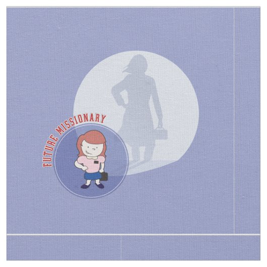 未来の宣教師。 LDS ファブリック (クローズアップ)