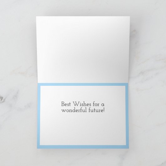 未来の幸せを祈る カード (内部)