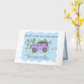 未来の幸せを祈る カード (黄色い花)