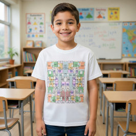 未来の建築家設計図キッズTシャツ Tシャツ