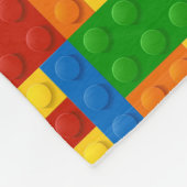 未来の建築者のブロック-フリースのベビーブランケット フリースブランケット (角)