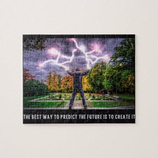 未来の引用文のパズル ジグソーパズル (横)