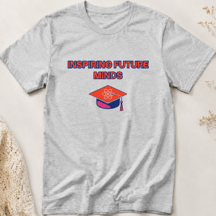 未来の心を育む教育モチベーター Tシャツ