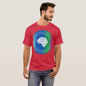 未来の心理学者ガール Tシャツ (正面フル)