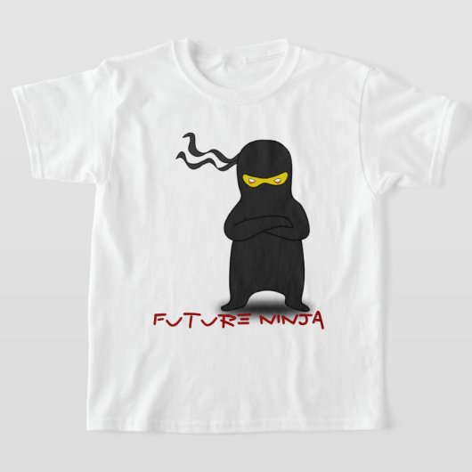 未来の忍者 Tシャツ (レイダウン)