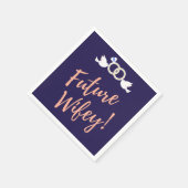 未来の愛の鳥 スタンダードカクテルナプキン (角)