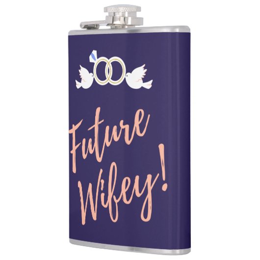 未来の愛の鳥 フラスク (左)